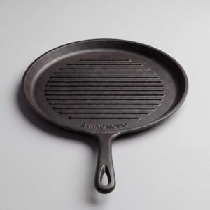 Cast Iron Griddle Pan, Round