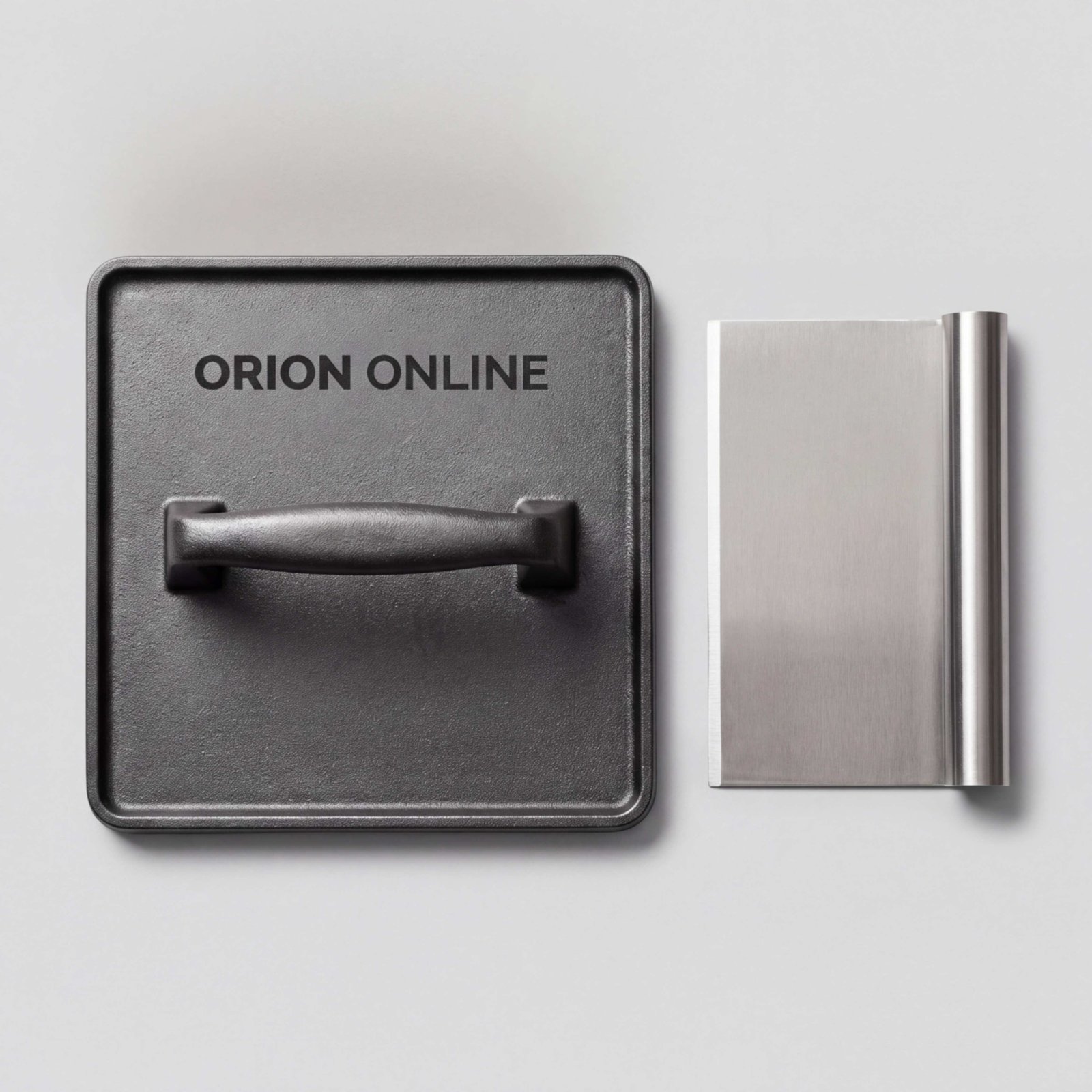 Griddle Press and Scraper Set